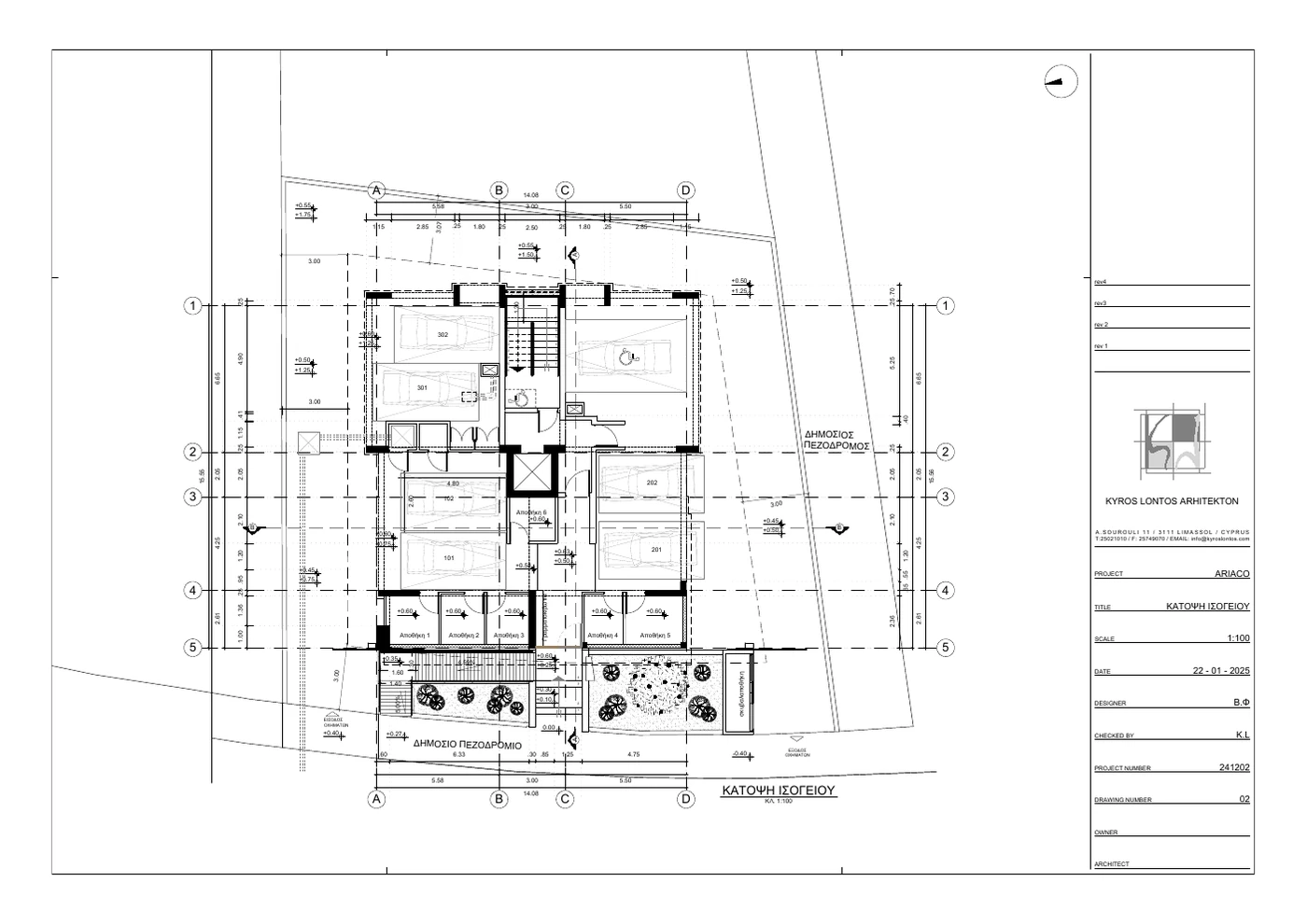 Riva architectural drawing